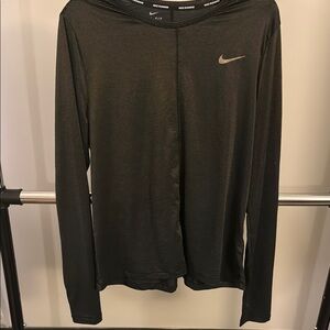 Nike Dri Fit Black Long Sleeve Running Shirt - Women’s size XL